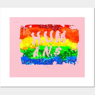 HUMANS TV PRIDE T SHIRT Posters and Art